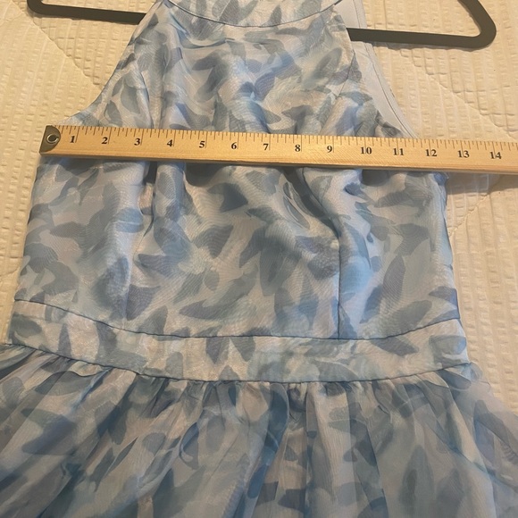 Disney's Cinderella by Lauren Conrad 
Organza Bow-Back Fit & Flare Dress blue; 4 - Picture 6 of 12